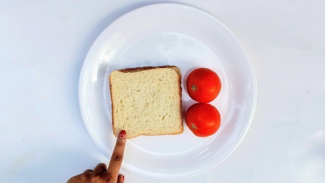 'Breakfast Recipe | Easy Breakfast | 5minutes Bread Pizza Recipe | New Snacks | Nasta Recipe'