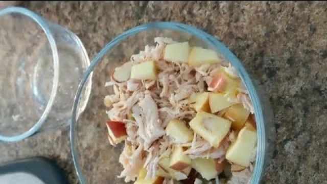 'Weight Loss Recipe | Easy Chicken Salad | NO SUGAR | NO FLOUR | BLE Lunch'