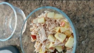 'Weight Loss Recipe | Easy Chicken Salad | NO SUGAR | NO FLOUR | BLE Lunch'