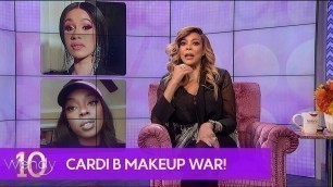 'Cardi B Claps Back at Makeup Artist'