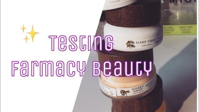 'I TRIED FARMACY BEAUTY | IS IT WORTH THE HYPE? | The Luscious Vlogcast'