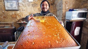 'Lebanese STREET FOOD TOUR in Sidon - Brain Sandwiches & Bread Factory in Saida, Lebanon!'