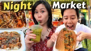'The BEST NIGHT MARKET in SYDNEY? | STREET FOOD TOUR ft KOREAN, Spanish, Cantonese Food'