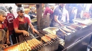'RESHAM JAISE KEBAB, Night Food Market - Most Delicious Delhi Street Food'