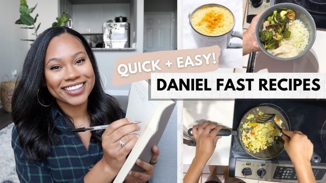 'Daniel Fast Recipes, Scriptures & Tips! | Melody Alisa'