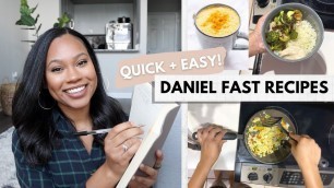 'Daniel Fast Recipes, Scriptures & Tips! | Melody Alisa'