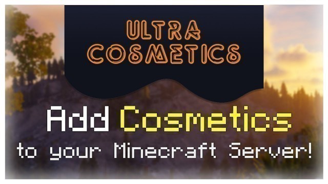 'How to add COSMETICS to your Minecraft Server! (UltraCosmetics Tutorial)'