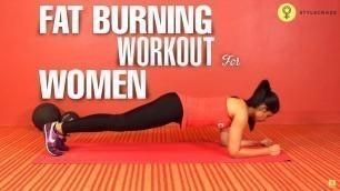 'Best FAT BURNING WORKOUT For Women'