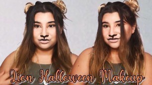 'QUICK AND EASY LION HALLOWEEN MAKEUP TUTORIAL | Carla Majeno'