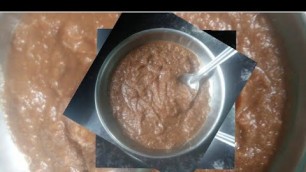 'baby food recipe( part 1)#babyfood #vegfoodi weight gain brain development  #almonds#khajura'