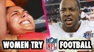'Women Try The NFL Fitness Test'