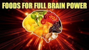 'Food good for brain  (Get more brain power)'