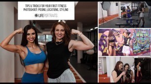 'Tips & Tricks for your first fitness photoshoot - Posing, locations, styling & lighting'