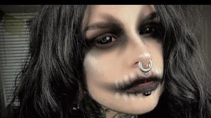 'Jack Skellington Inspired Makeup'