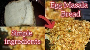 'Egg Bread Masala Recipe in Tamil//Raji\'s Home Kitchen//Quick Healthy Breakfast and dinner Recipe.'