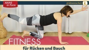 'FITNESS -  Workout für Bauch und Rücken 