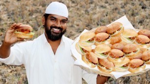 'Chicken Burger || For Hungry Kids |Nawabs kitchen'