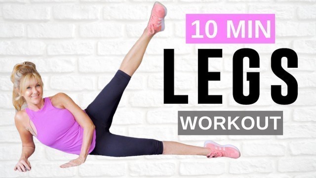'10 Minute Legs Workout For Women Over 50 | Indoor Workout!'