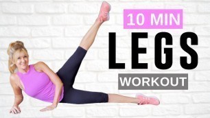 '10 Minute Legs Workout For Women Over 50 | Indoor Workout!'