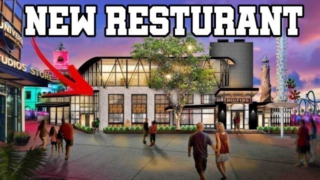 'Universal Orlando Citywalk New Restaurant Bigfire'