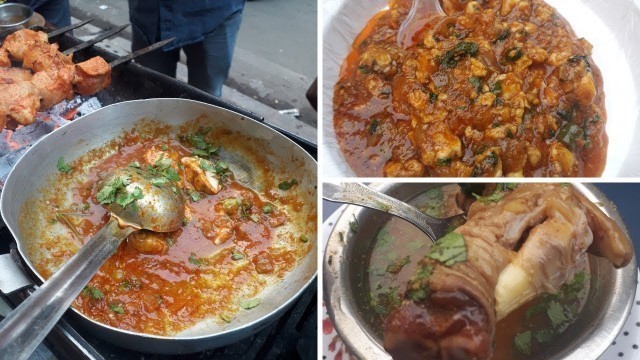 'Old Shop at Pusa Road Delhi, Special Brain Curry, Kharode ka Soup , Street Food, New Delhi'