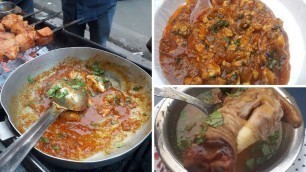 'Old Shop at Pusa Road Delhi, Special Brain Curry, Kharode ka Soup , Street Food, New Delhi'
