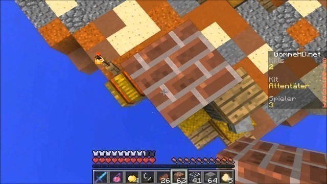 'Uptown Funk feat. Tommy Mousso - Uptown Funk (Workout Mix 2015) (Minecraft Gameplay SkyWars)'
