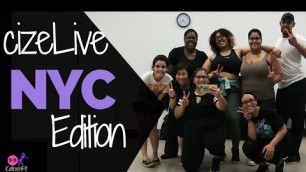 'Dance fitness workout class in NYC  (Cize live)'