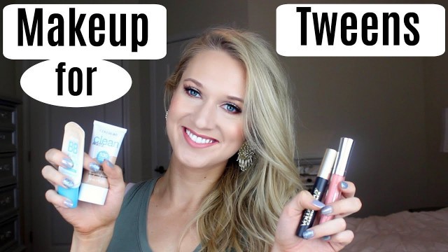 'Makeup for Tweens/Teens | First Time Wearing Makeup | Tween/Early Teen Appropriate Makeup'