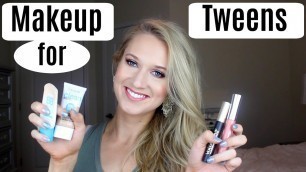'Makeup for Tweens/Teens | First Time Wearing Makeup | Tween/Early Teen Appropriate Makeup'