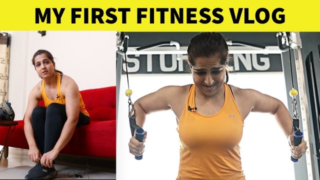 'My Gym Workout Routine | My First Fitness Vlog | xHERciser'