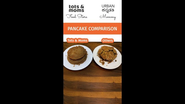 'ಆಹಾರದಲ್ಲಿರುವ ಸಾಮಗ್ರಿಗಳನ್ನು ತಿಳಿದುಕೊಳ್ಳಿ!! Tots & Moms Foods Banana Almond & Choco Almond Pancake Mix'