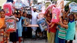 'Children\'s Day Special | Donating School Bags For Kids | Nawabs Kitchen'