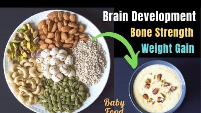 'Baby Food | Brain Development, Bone Strength & Weight Gaining Food for 8M+ Babies | Fusion Cooking'