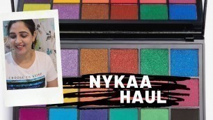 'Nykaa Haul 2020 || Pre Festive shopping ||Makeup  Skincare and Haircare !! online shopping'
