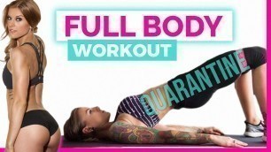 'Full Body At Home Workout with Jess Kwasny | 20 Minutes'