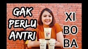 'BAYI minum XI BO BA - OK FOOD BOBA'