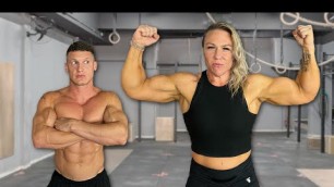 'Bodybuilder vs WORLD’S STRONGEST WOMAN! *strength challenge*'