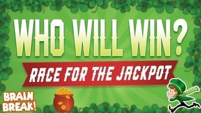 'Race For The Jackpot! | Brain Break | St. Patrick\'s Day Kids Workout | GoNoodle Inspired'