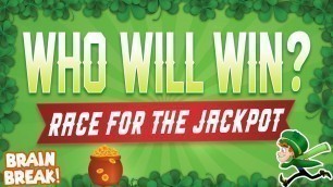 'Race For The Jackpot! | Brain Break | St. Patrick\'s Day Kids Workout | GoNoodle Inspired'