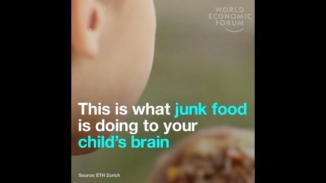 'Junk food could distrup children\'s brain development'