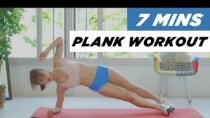 '7 Minutes Plank Workout | Asian Fitness Models Training | Japan Bikini Fitness Club'