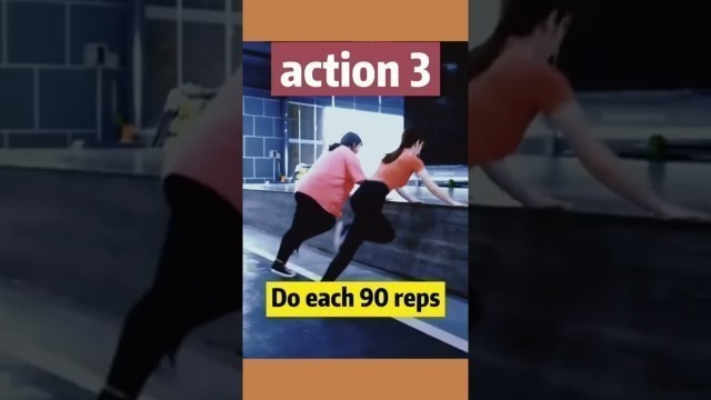 'Best moves for women exercise #shorts #fitness #bellyfat'