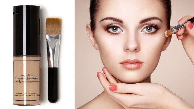 'How to Apply Foundation and Concealer for Beginners | Perfect Face Makeup Tutorial | Step by Step'