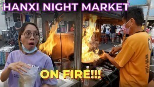 'Amazing Street Food at HANXI NIGHT MARKET - TAICHUNG TAIWAN'