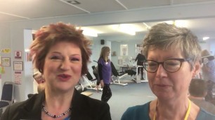 'Jeanette’s 1st month@Ladies First Fitness .'