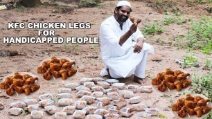 'KFC style Homemade Chicken Drumsticks |For Disabled People | English Subtitles'