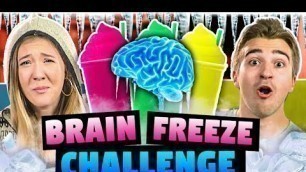 'BRAIN FREEZE CHALLENGE! (ft. FBE React Cast)'