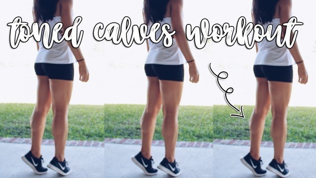 '10 Minute Calf Workout for Women'