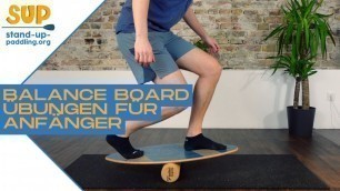 '7 einfache Balance Board Übungen für Anfänger (Gleichgewicht & Fitness)'